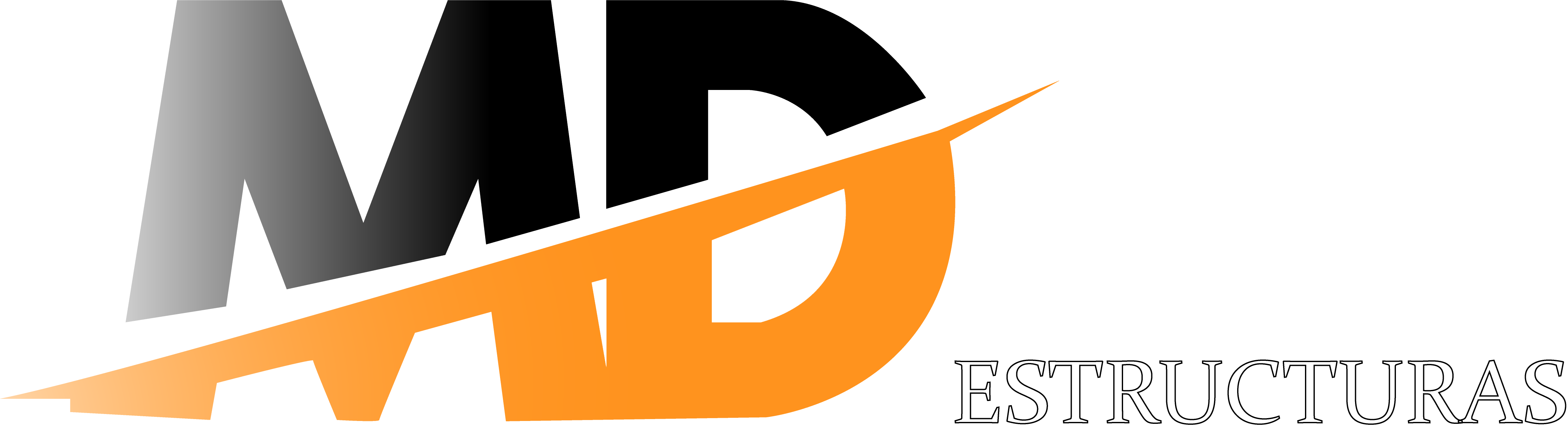 MD Estructuras Logo 1 Blanco